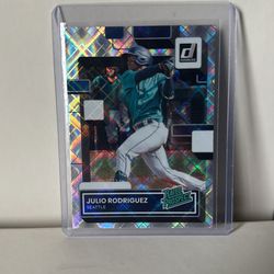 Julio Rodriguez Donruss Rated Prospect card