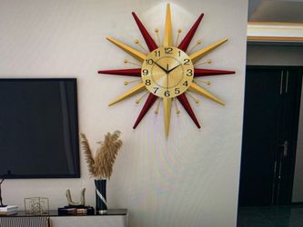 Starburst Wall Clock