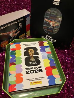 Official Panini Fifa World Cup 2026 Stadium Box and Hardcover Album (No Packs)