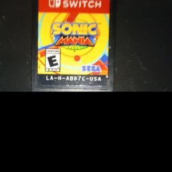 Nintendo Switch Sonic Game