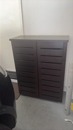 Shoe Storage Cabinet – Excellent Condition – $75 OBO