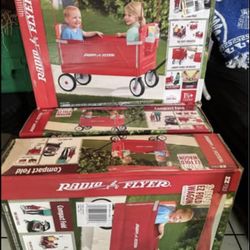 3 in 1 Wagon Red NEW -