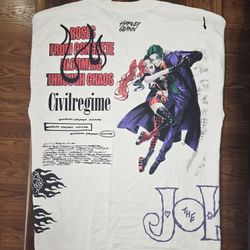 Civil Regime/Joker & Harley Quinn Collab T-shirt 