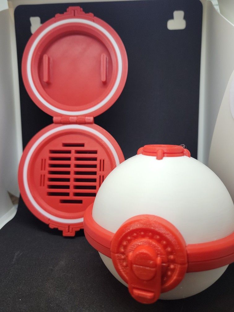 3d printed Arceus Pokeball Nintendo Switch Game Holder