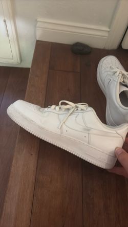 White Air Forces Size 14