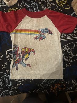 Marvel red and white 18m