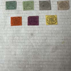 Roman States Old Collection Of 7 Stamps 