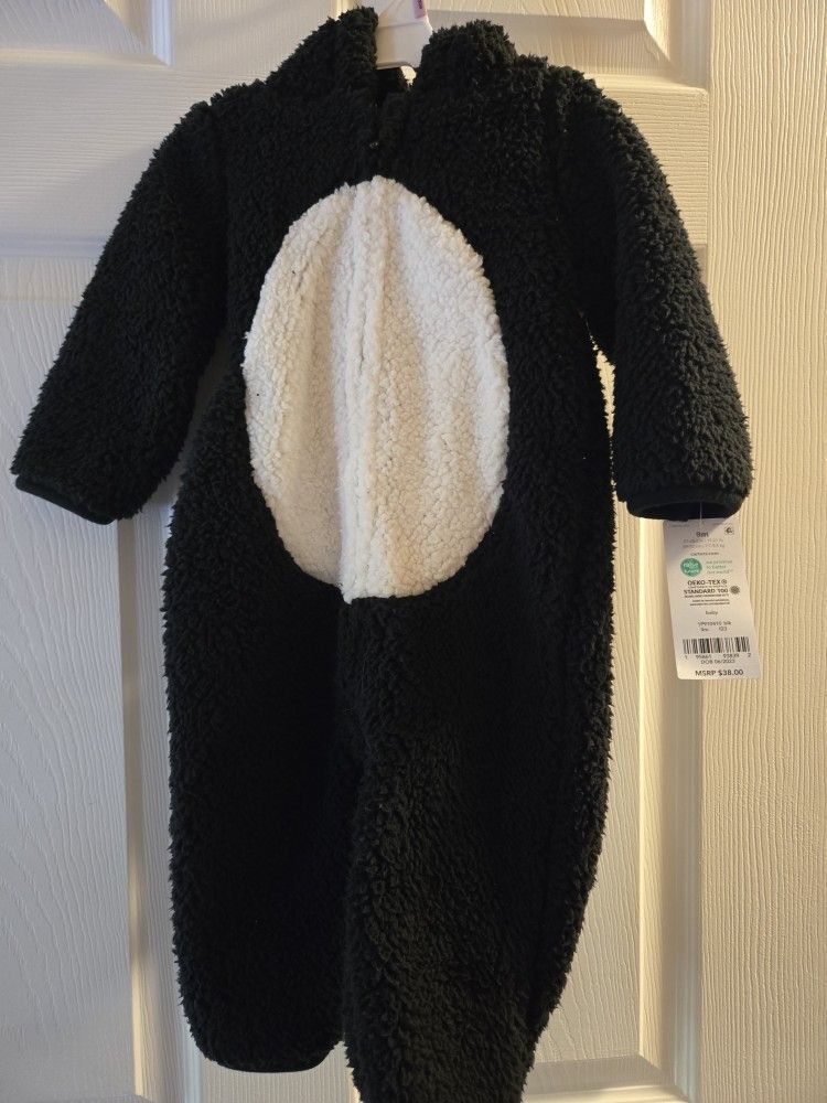 9 Month Carters Skunk Costume