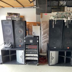 Sound System Ready For DJ 