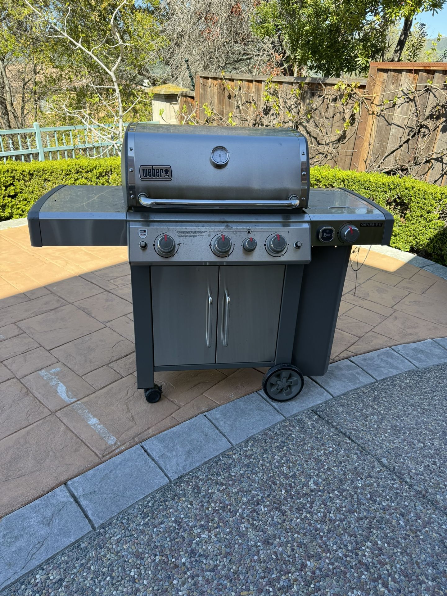 BBQ - SS Weber Genesis II - Gas grill