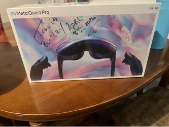 New meta quest pro 260gb