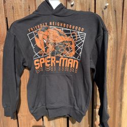 BRAND NEW SPIDERMAN HOODIE SMALL BOYS