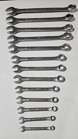 Combination Wrenches Inches