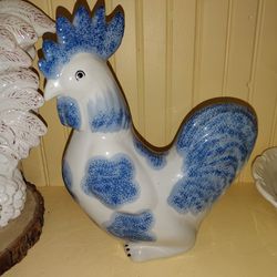 Blue,The, Rooster, From, Sttaffordsfire, England, Mint Condition.