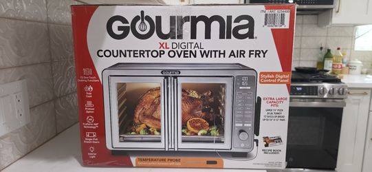 2 Gourmia XL Digital Countertop Air Fry Ovens - Tested - Original Boxes
