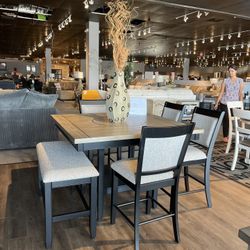 Table 4 Chairs And Bench 