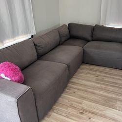 Sectional Gray Living room Sofa