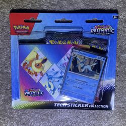 Prismatic Evolutions Tech Sticker Collection Glaceon