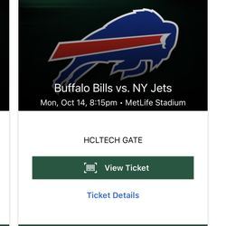 Jets V bills 