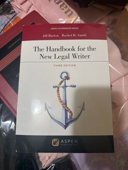 The Handbook for the New Legal Writer NEW