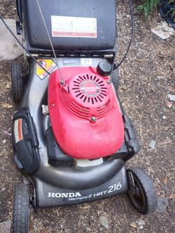 Lawn mower self propelled
