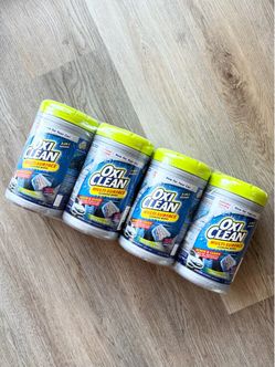 New OxiClean Multi-Surface Cleaning Wipes – 4 Pack