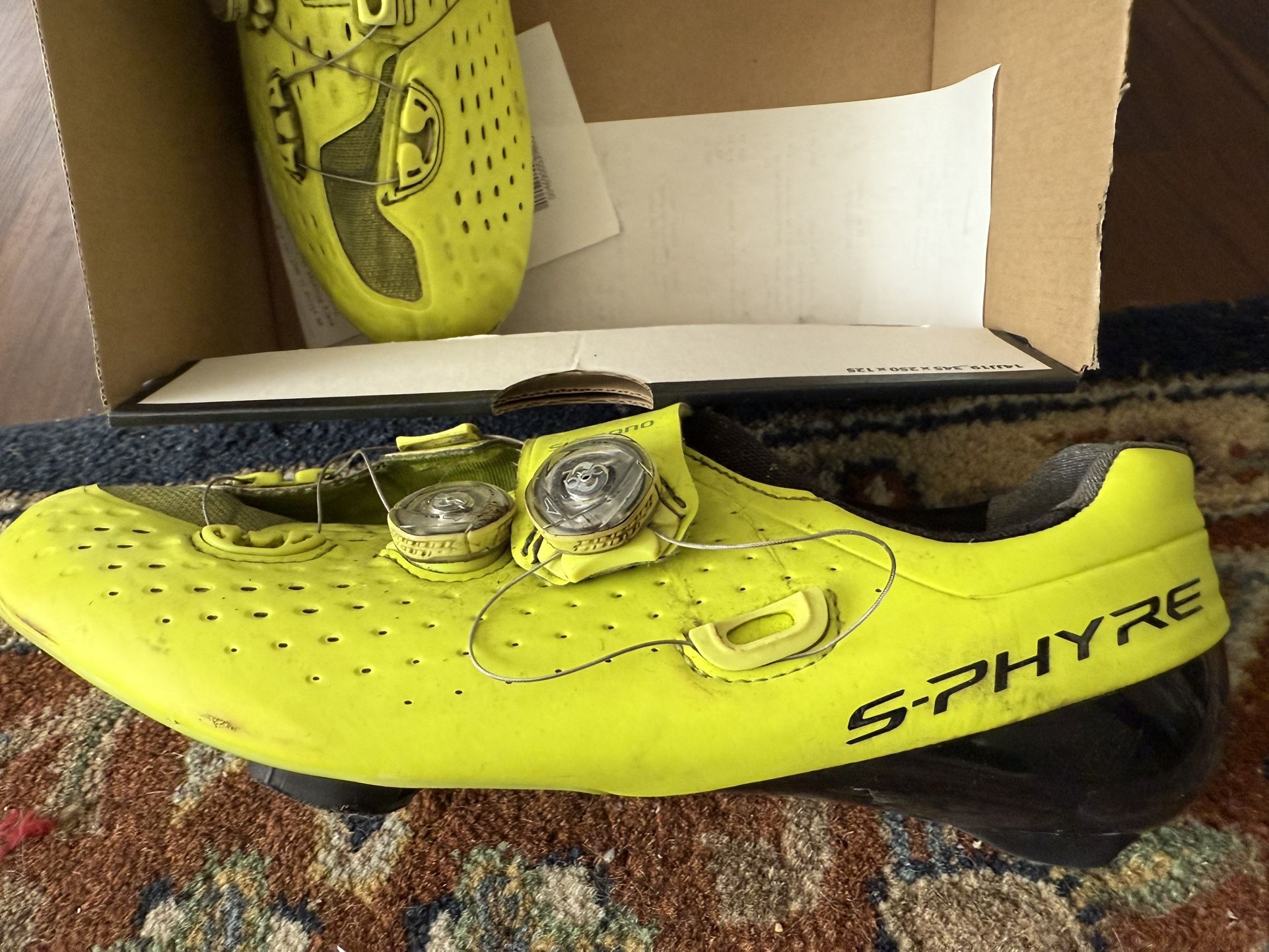 Shimano S-Phyre RC9 Cycling Shoes, size 11