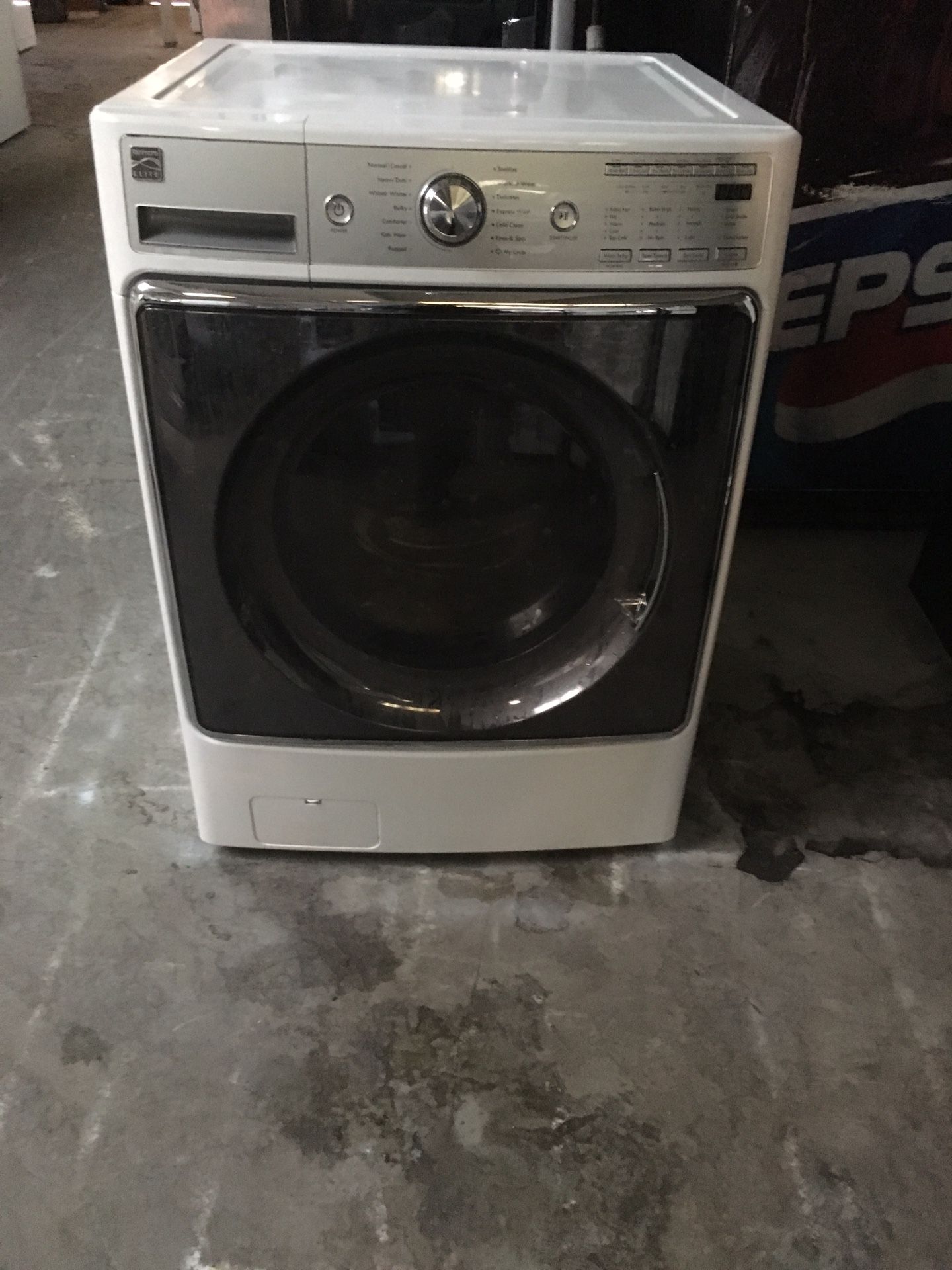 Washer brand kenmore large capacity everything is good working condition 90 days warranty delivery and installation