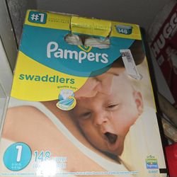 Pamper Swaddlers Size 1 $35