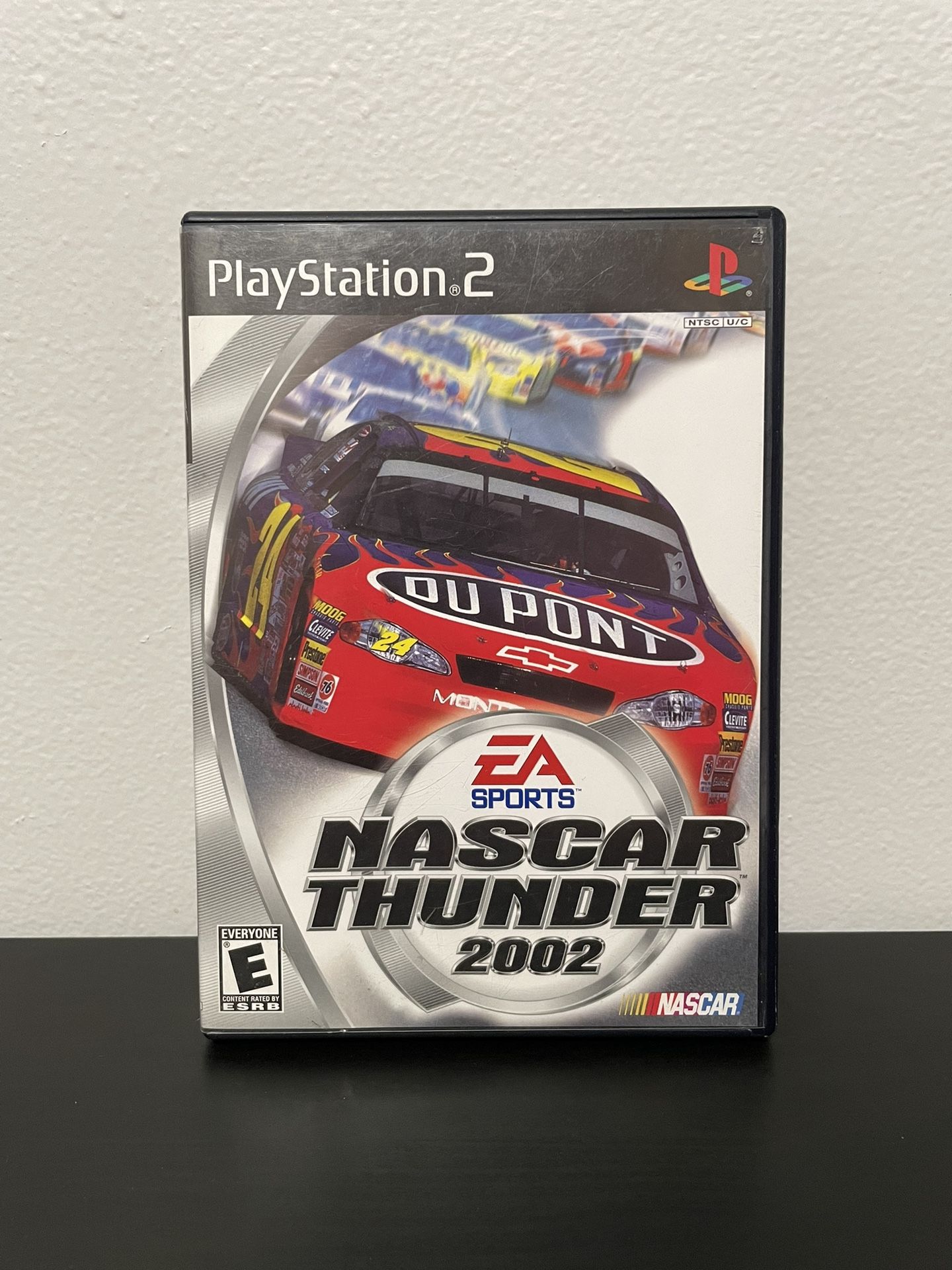 NASCAR Thunder 2002 PS2 Sony PlayStation 2 Video Game Black Label CIB