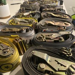 20 Heavy Duty Ratchet Straps