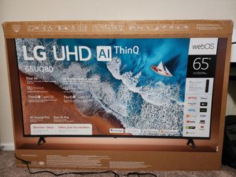 LG 65" UHD 4K Smart TV 65UQ80