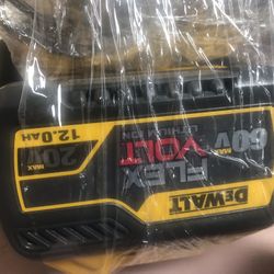 DEWALT Flexvolt 20v/60v 12.0 Battery 