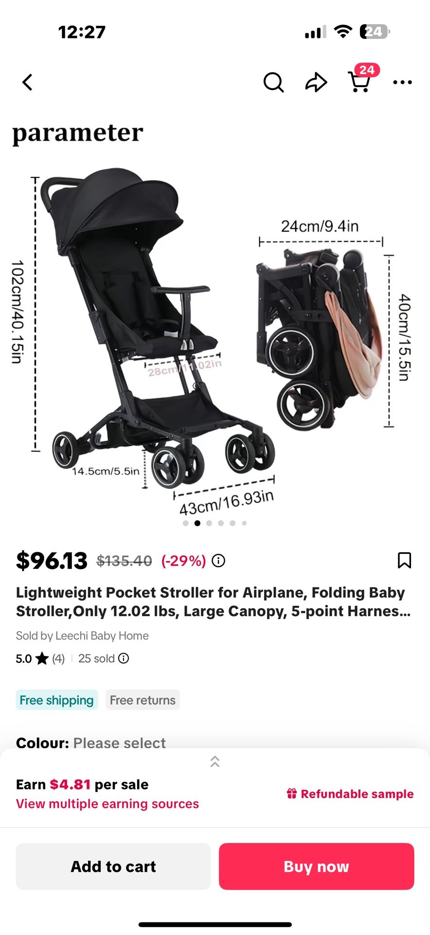stroller
