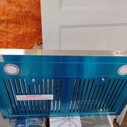 Wall Range Hood Stainless Steel 30" Cosmos Ductless