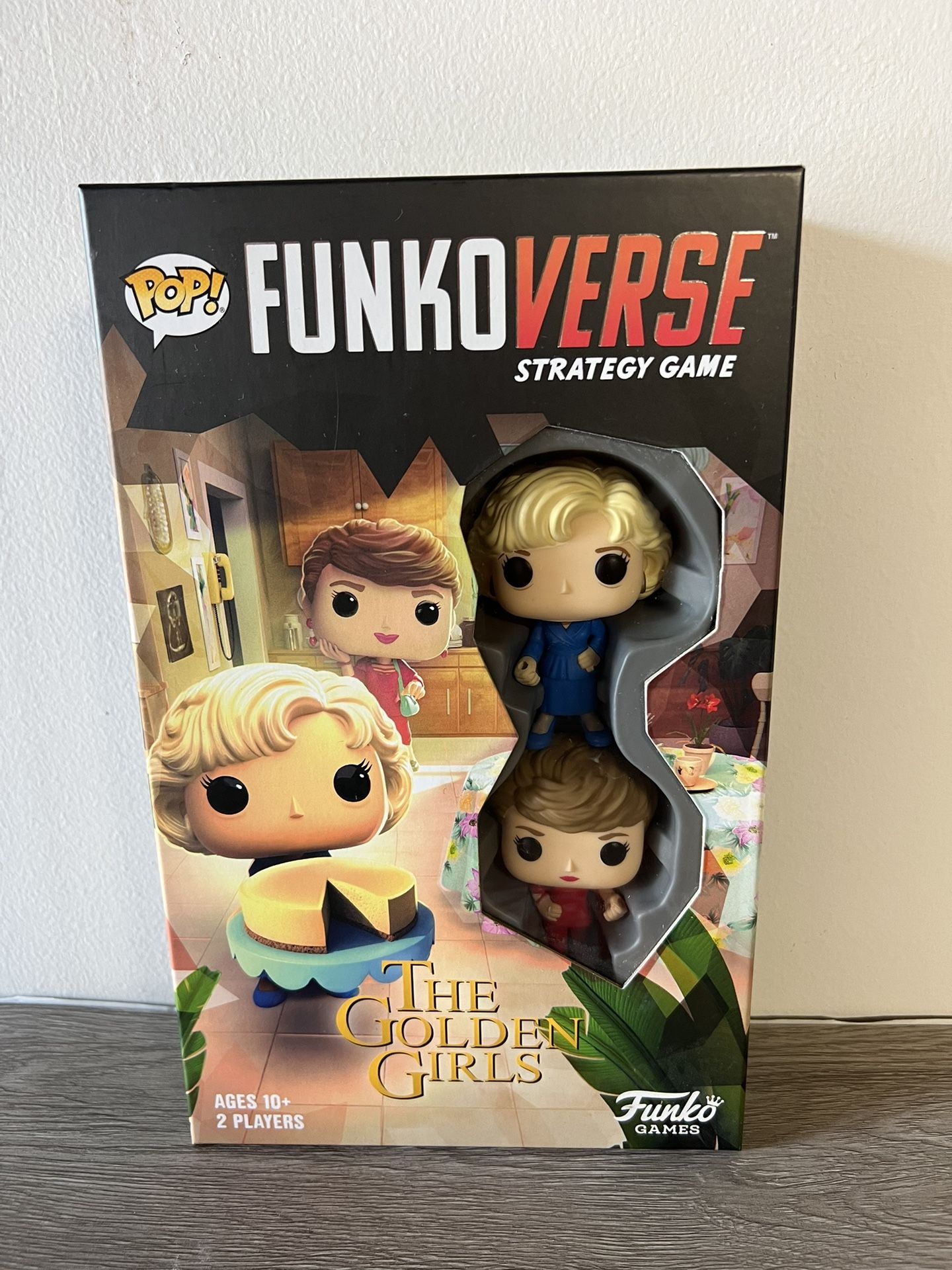 Funko Games Pop! Funkoverse Strategy Game The Golden Girls 100 2 Pack Brand New
