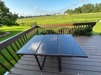Outdoor table and furnitures set