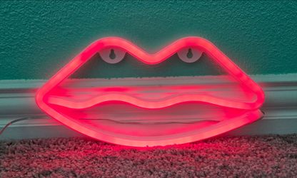 Lips Neon Light Led Signs Wall Decor