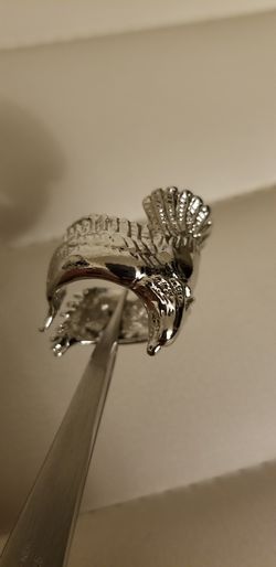 NEW MENS STAINLESS STEEL RING