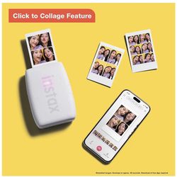 Fujifilm Instax Mini Link 3 Smartphone Printer - Clay White