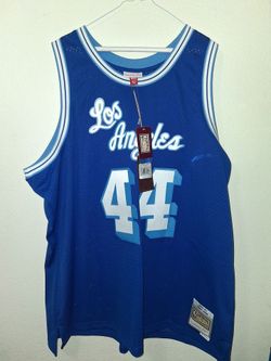 Blue Los Angeles Lakers Jerry West Jersey