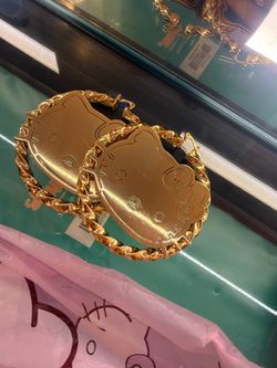 Hello kitty hoops (GOLD)