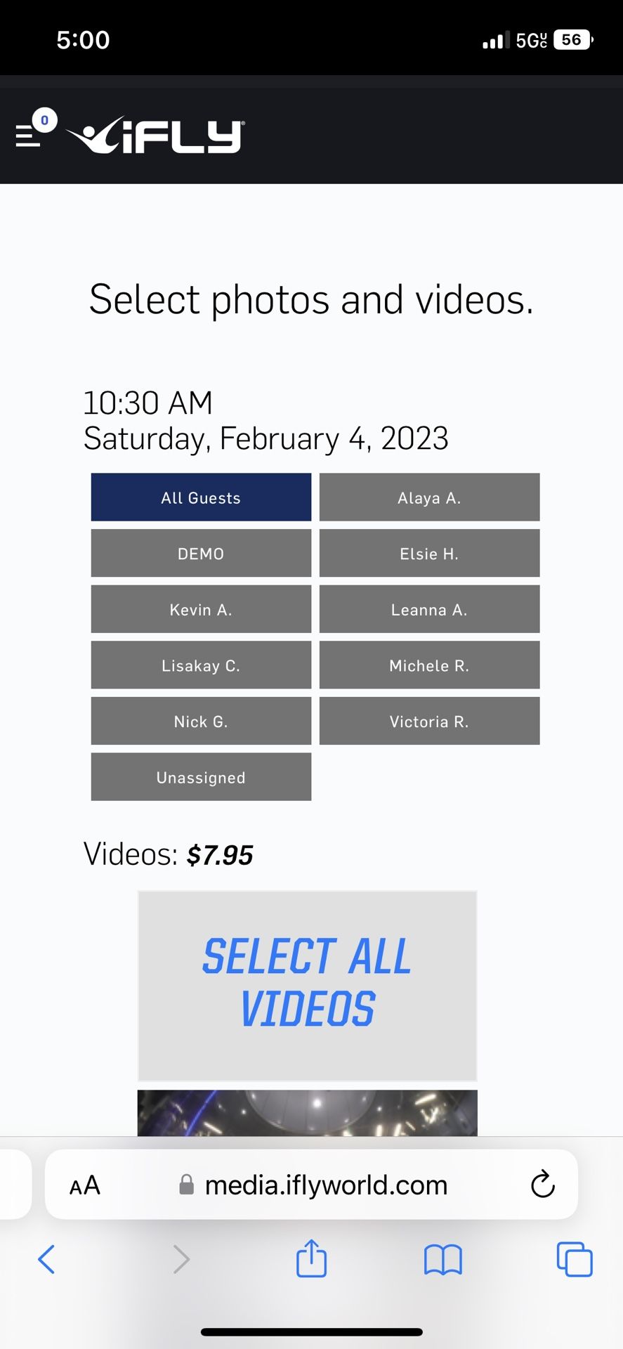 iFly Tickets