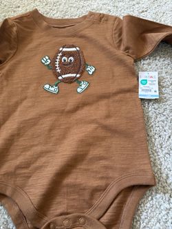 Garanimals Baby Football Bodysuit 12M
