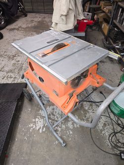 RIDGID TABLE SAW!