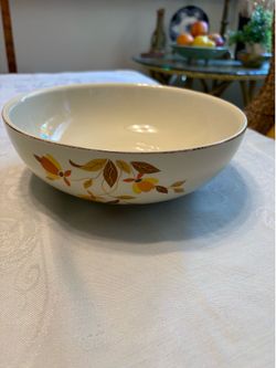 Hall Autumn Leaf Bowl