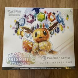 Pokemon Center Prismatic Evolutions ETB