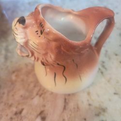 Lion Cream Or Milk Pitcher