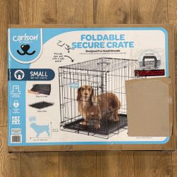 NEW Small 24" Per Crate Foldable Dog Cage Small Breed Black $50 OBO