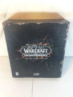 World Of Warcraft Cataclysm Collectors Edition Complete WoW